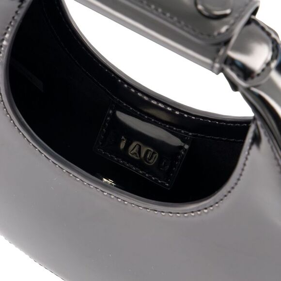 Good Night Moon Purse - Staud - Leather - Black - Picture 4 of 4